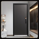 Clase Oudile A DUARTA DE ALEA DE SEGURIDAD PUERTA DE ALEA DE ALEACIÓN DE ALEA PUERTA DE VILLA + AVIACIÓN Puerta de entrada llena de aluminio Puerta de bloqueo de huellas digitales inteligente Bloqueo de nube 2150*960/2050*1050