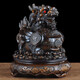 
Lianshantang Pixiu ornaments large-sized wealthy Pixiu Feng Shui crafts home living room entrance decoration housewarming opening gifts 56# wealthy Pixiu big leaf color Diws