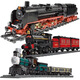 
Compatible with Lego model simulation steam train track assembly building blocks for children's parent-child toys birthday gifts BIGBOY train (SF Express)
