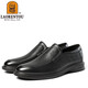 Zapatos de cuero para hombres Old para hombres (Laorentou) Summer Hollow Casual Shiphide Foothide Faith Shoes Shoes LL12027 Negro 40