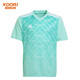 Adidas (adidas) cooler Fußball adidas Fußballanzug Training Anzug Team Uniformanzug Anzug Spieler Kurzarm Shorts Druckanzug IC1252+JW9913 Grüne Kleidung und weiße Hosenanzug xs