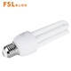 Foshan Lighting (FSL) U-shaped energy-saving lamp three-primary color fluorescent energy-saving bulb 3U energy-saving bulb E27 screw socket 23W white light (6500K)