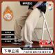Pantalones casuales impermeables al viento para hombres en invierno Plus Pantalones engrosados ​​en terciopelo para hombres sueltos de gran tamaño, atadas a los pies K1049J más el terciopelo-negro XL [130-150jin [Jin iguala 0.5 kg]]]