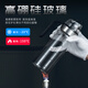 Heqing oil pot seasoning box bottle seasoning utensil set combination seasoning box salt jar with storage rack soy sauce bottle seasoning box 4-piece set-can-mount wall [3 seasoning bottles + rack]