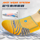 LE.200 Marathon Professional Running Socks Men's Spring and Summer Mid-Call Pure Cotton Comfort Towel Bottom Men's Sports Basketball Socks Mid-Color-Professional Sports A-3 Double Package One Size-A Color-Optional - Photographing Message]