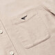 Sept loups [absorber et mèche] chemise à manches longues pour hommes pur coton pur chute de printemps quotidienne