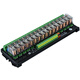Relay module module 12V 24V combination control board PLC intermediate relay isolation amplifier board 10 channels 24V DC one open and one closed 16A
