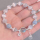 Xinshe Bracelet Women's Sea Blue Stars Moonlight Beaded Bracelet Women's Light Luxury Practical Valentine's Day Birthday Gift
