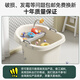 Nocolliny Kinderbadewanne verdickte Babybadewanne Baby Badewanne Schwimmschale Haushaltsbadewanne Badewanne Badewerkzeug [0-10 Jahre alt] Verdickte Badewanne + Badhocker | Weißes Material: Nahrungsmittel -PP -Rohstoff, kein zusätzliches Material