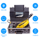 General Heng high-definition sewer camera industrial high-definition imaging endoscope municipal pipeline detector camera HJ-G70 (42MM dual lens + photo and video) cable 50 meters