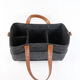Sac de rangement multi-grilles en feuilles de couches en feutre