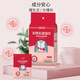 Qianhui 100 packs of clothing stain removal wipes no-wash cleaning wipes to remove oil for white shoes portable down jacket portable stain removal wipes 100 pieces