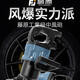 Wen Yijia Customized Schlaganfall Kanonen Pneumatische Werkzeuge Industrial Grad großer Drehmoment mittelgroße Luftkanon-Schwere-Auto-Reparaturpneumatikschlüssel 1 Zoll 3/4 1 'industrielle Kurzaxis-Schlaganfall Kanone 691a+ Langes Spindel (Spindel (Langes Spindel () (