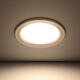 Foshan Lighting (FSL) downlight led ceiling spotlight aluminum embedded aisle ceiling hole light hole light simple light 6W warm white light 3 inch opening 90-100mm