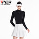 
PGM Golf Clothing Women's Ice Silk Sunscreen Base Shirt Top T-shirt Summer Sports YF677-Black [Top] S