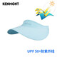 Kenmont rides electric bike sun hat young women's summer sky top sun hat protects UV middle-aged travels face protection 3522 Kamon coral adjustable 56.5cm