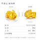 
Xie Ruilin (TSL) gold cute pet Pixiu transport jewelry 3D hard gold hand jewelry XJ698-YQ719 Valentine's Day XJ698 (about 0.7g)
