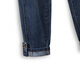 Cypress House Harem Harem Pants Women's 2025 Autumn New Fashion Style Slim Etiqueta rizada Jeans lavados