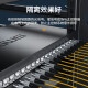 Shengwei fiber optic coupler FC-FC small D type simplex joint flange single-mode multi-mode jumper compatible extension connector OCF-103