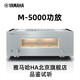 雅马哈（YAMAHA） M-5000旗舰级HIFI功放机可直接检视音乐动态hifi功放演出大型仪表板