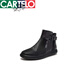 CARTELO 2025 new summer shoes for women's breathable sandals Martin boots thin mesh round toe hollow boots soft sole high top white 38