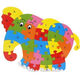 
Saipad's best selling 26 letters fun puzzle animal cartoon punctuation young children's English cognitive enlightenment wooden toys 26 letters animal puzzle [large goldfish]