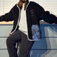 耐克（Nike）外套男装上衣 春秋季新款保暖仿羊羔绒立领时尚运动服休闲服夹克 FZ6194-010/黑色/龙年限定 XL (180) /建议150-180斤