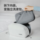 Naturehike挪客氧Oxygen二合一洗漱包户外露营出差露营便携收纳包轻小易折叠 午夜黑