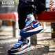 耐克（NIKE）【严选好物】耐克 Sacai X Nike LDV WAFFLE 三方联名鞋运动跑鞋 黑灰蓝解构DJ4877-600 40
