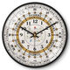 Ziwu Liuzhu Bagua Kreative Wanduhr Traditionelle chinesische Medizin Gesundheit Home Clock Schönheit Salon Spa Club Stille Wanduhr LQXBK677 Schwarzer Nadel schwarzer Rahmen 14 Zoll (Durchmesser 35 cm)