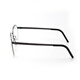 LINDBERG Lindberg Glasses Frame New Men's Myopia Full Frame Eyebrow Wire Frame Pure Titanium LIN9858 Glasses Frame Model: 9858 Gloss Black Brown PU14 Size 50-135