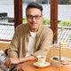 
Young style young style anti-blue light series imported men's high-definition ultra-light reading glasses Black TF8006 +400 degrees