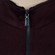 Virtue wool knitted jacket men's spring and autumn jacket micro-stretch stand collar daily wear jacket jacket burgundy FRJ73106-043 48