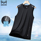 
Catman (MiiOW) ice silk sports vest for men summer casual quick-drying mesh breathable sleeveless T-shirt for men large size loose fitness suit