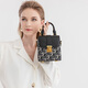 CLEVER / KETCH Bag Women's 2025 New Fashionable Mobile Phone Bag Crossbody Girls High-end Fashionable Birthday Gift Valentine's Day Gift for Girlfriend Black [Rabbit Pendant]
