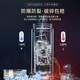 水宜生胖东来同款玻璃杯双层水杯男茶杯商务泡茶杯办公杯水晶杯透明微烫 G719 400ml普通版