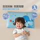 Mercury home textile children's pillow core soothing pillow can remove gallbladder hypoallergenic antibacterial bean dou pillow bedding bean dou pillow (thin sea blue) 35cm58cm