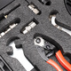 LeBycle bicycle repair tool box wrench repair road bike mountain bike maintenance equipment multi-functional combination repair flywheel center shaft pedal chain spoke cable pipe loading set