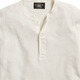 RRL Vêtements masculins Classic Waffle Tricot Cotton Henry Shirt RL90240 100-blanc M