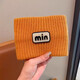 Rongxia children's hairband with wide edge knitted sports internet celebrity same style girl little girl warm forehead windproof headband headband orange min