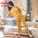 
Catman (MiiOW) pure cotton pajamas for women in 2024 new summer short-sleeved cropped pants thin casual outdoor wear suit seven-point: AD673 women XL