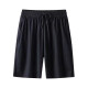 JIAYE summer breathable shorts men's shorts thin casual sports loose ice silk men's pants large pants black 3XL