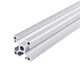 白设绘铝型材3030欧标工业铝合金型材30*30铝型材流水线型材3030铝材 欧标6630R