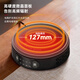 Yike Tea (Yihutea) Dampftätiger Teekannen Tee -Kocherglas Teekanne Elektrikkeramik Heizheizungskessel Haushalt Zaun Kung Fu Tee Set [hohe Leistung] Elektrische Keramik Hebezeuge + Strahlhebel 1000ml