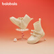 Balabala children's shoes children's boots mid-tube socks boots girls' shoes 2025 spring sweet trendy shoes 208125141036
