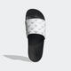 Adidas men and women slippers beach shoes logo print flip flops fashion outdoor spring and autumn couple GV9737 White M 11 / W 12