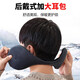 Thickened plus velvet enlarged earmuffs men's ear protection winter warm adult earmuffs over-the-ear warm earmuffs dark night black [warm and thickened 1