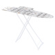 Nojuya household ironing board ironing board electric iron board reinforced foldable ironing extension board ironing hanger reinforced folding simple and elegant white - family version B, extended size