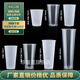 Disposable milk tea cup 90 caliber frosted injection plastic cup commercial cold drink juice packaging cup with lid customized 90/700ml frosted light cup red heart lid 500 sets please keep the lid
