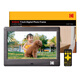 Kodak 1028c Digital Photo Frame 10,1 дюйма HD Электронный альбом видео фото музыкальный проигрыватель Black (708c) 7 дюймов)